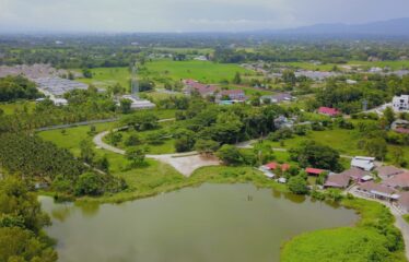 ขายที่ดิน เชียงใหม่ สำหรับทำบ้านพักตากอากาศ เห็นดอย แถมใกล้น้ำด้วยน้า เหมาะแก่การพักผ่อน