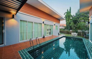 ขาย Pool villa ลงทุนต่อเพื่อปล่อยเช่ารายวัน หรือ รายสัปดาห์ ก็คุ้ม‼️ ราเพียง 8.9 ล้านบาทเท่านั้น